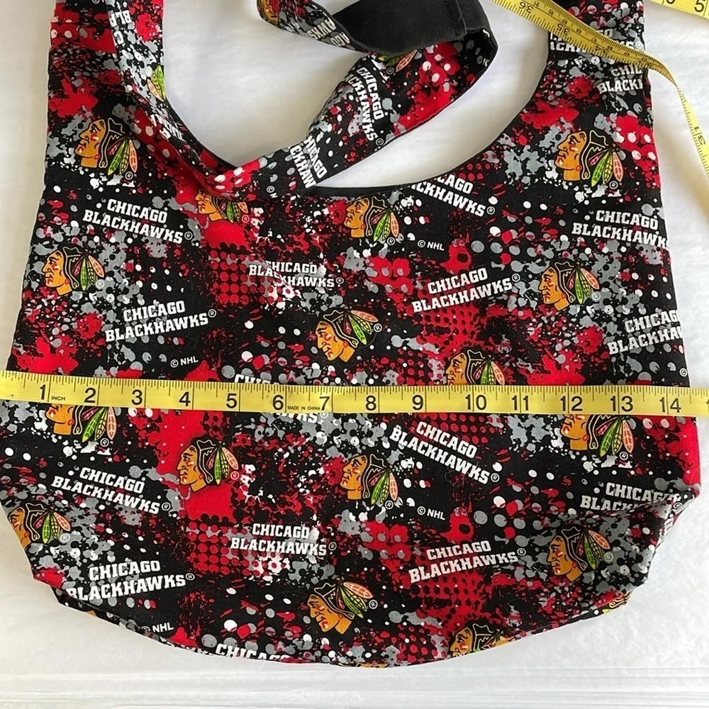 Handcrafted Chicago Blackhawks Purse